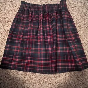 NWT JCREW Plaid Women's Skirt. Size 4